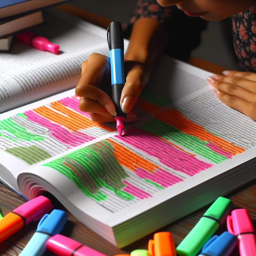 Mastering the Use of Highlighting for Effective Notetaking